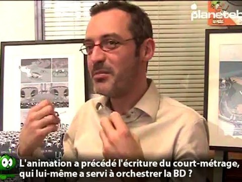 Arthur de Pins en interview pour planetebd.com