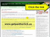 Automated PTC Sites Pay To Click Cash