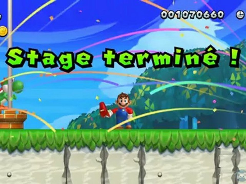 Soluce Mario Bros. U : Cheep cheep en escadrille (3-3)