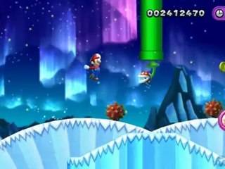 Soluce Mario Bros. U : Course contre Carottin (4-Course)
