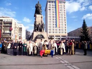 mitropolitul Teofan-1 dec.2012 PiataUnirii Iasi-2