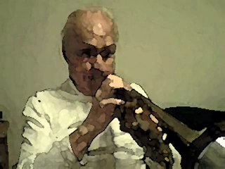 Traditional melody. "AMAZING GRACE"  on Trumpet.