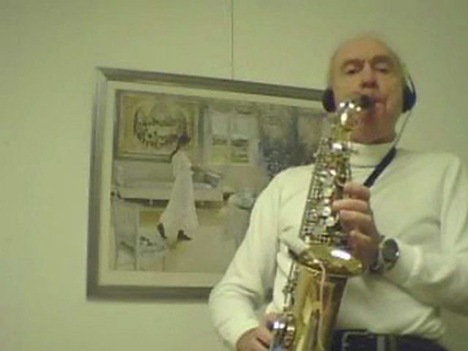 Old Traditional Song "Amazing Grace"; Johnny D Bergh on Alto saxophone......