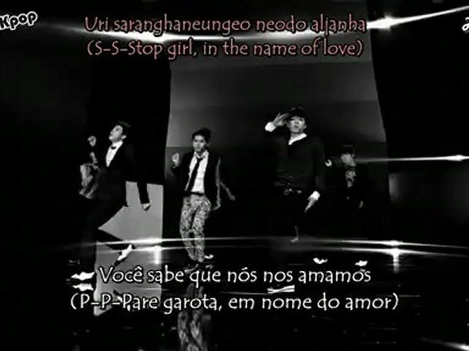 U-KISS - Stop Girl (Black&White ver) [Legendado]