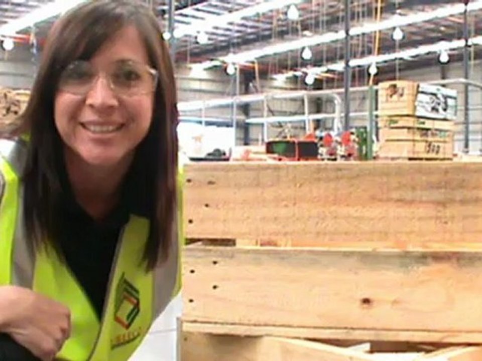 Who makes wooden fruit crates
