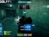 4 Kills 1 Bullet Battlefield 3 First Ever Quad Collateral w/ Sniper Rifle by MongolFPS