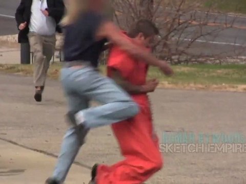 Blague du prisonnier qui s'échappe