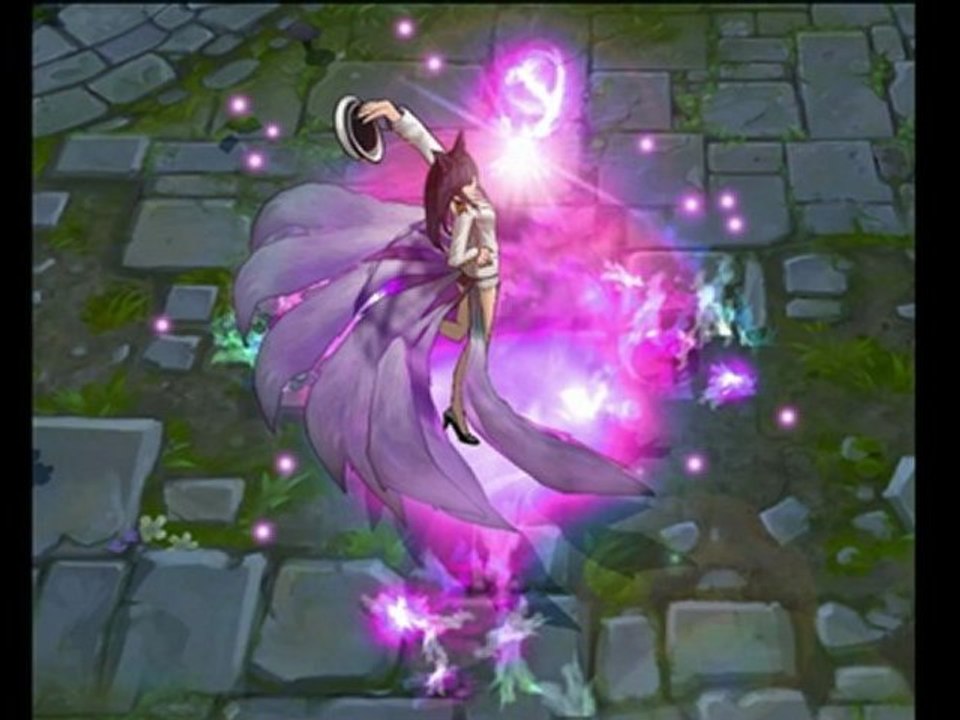 League of legends Girls generation Ahri skin