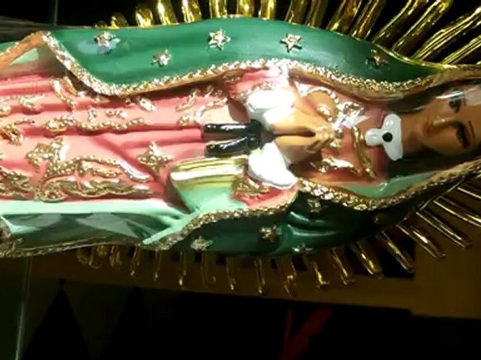 Statue Vierge de Guadalupe