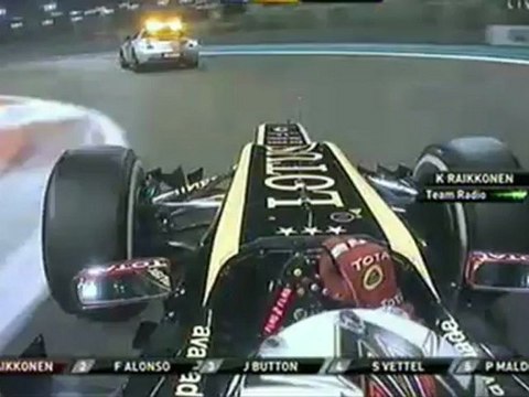 Abu Dhabi GP 2012 Kimi Raikkonen Team Radio Funny