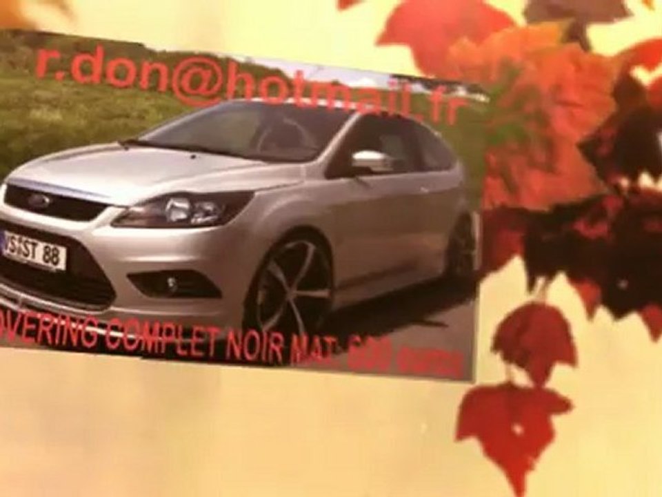 Ford Focus, Ford Focus, essai video Ford Focus, covering Ford Focus, Ford Focus noir mat