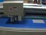 plastic corrugated sign board cutting table