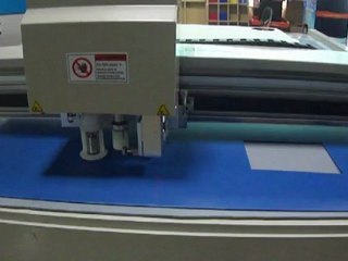 plastic corrugated sign board cutting table