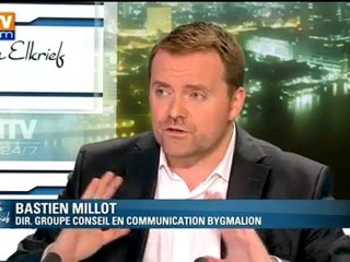 Bastien Millot (Bygmalion) sur BFM TV - Le face à face - 22/11/12
