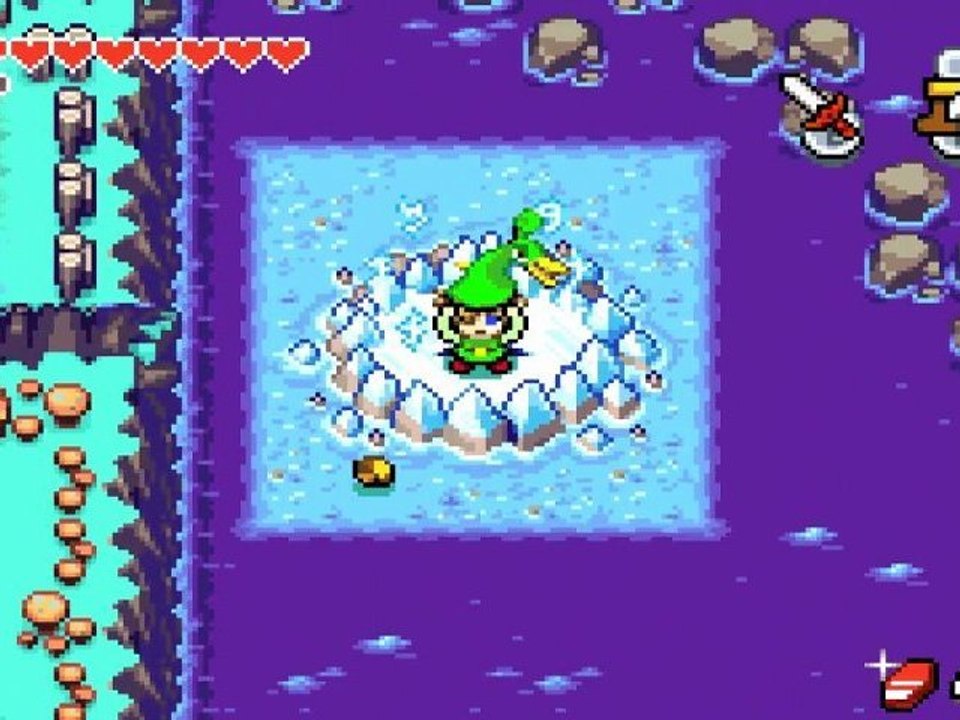 Zelda The Minish Cap 18(Le temple de l'eau part 1)