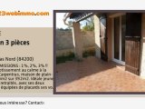 A vendre - maison - Carpentras Nord (84200) - 3 pièces - 84