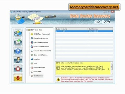 free sim card data recovery software freeware download sim restore tool sim card repair utility how to recover sim card sms contact messages phonebook data