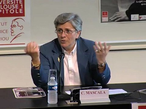 QPC #2, accueil des participants, Corinne Mascala, 1ère vice-présidente de l'Université Toulouse 1 Capitole