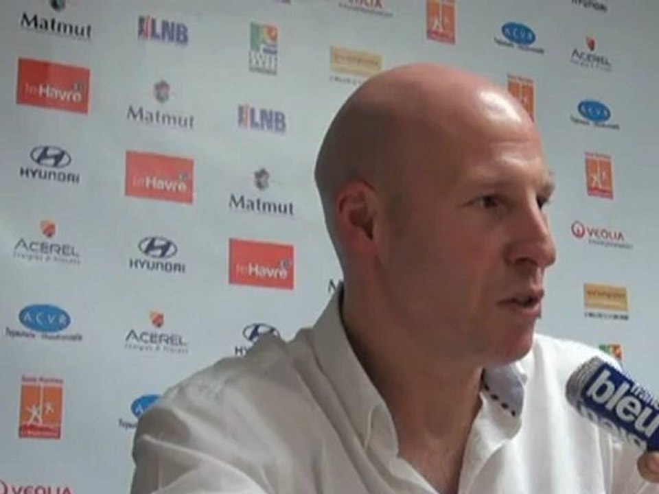 Conférence de presse STB Le Havre - ASVEL