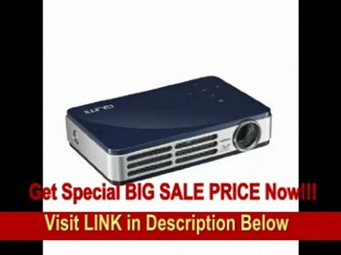[SPECIAL DISCOUNT] Vivitek Qumi Q5 500 Lumen WXGA HD 720p HDMI 3D-Ready Pocket DLP Projector with 4GB Memory (Blue)