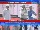 Kejriwal launches 'Aam Admi Party'