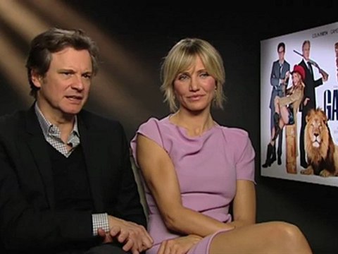 Colin Firth And Cameron Diaz Interview Gambit