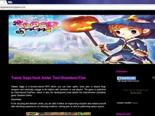 Tamer Saga [Gold, Element, Crystal, Voucher] Cheat Tool Download For [Facebook]
