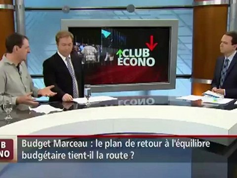 RDI Économie - Club écono sur le budget Marceau