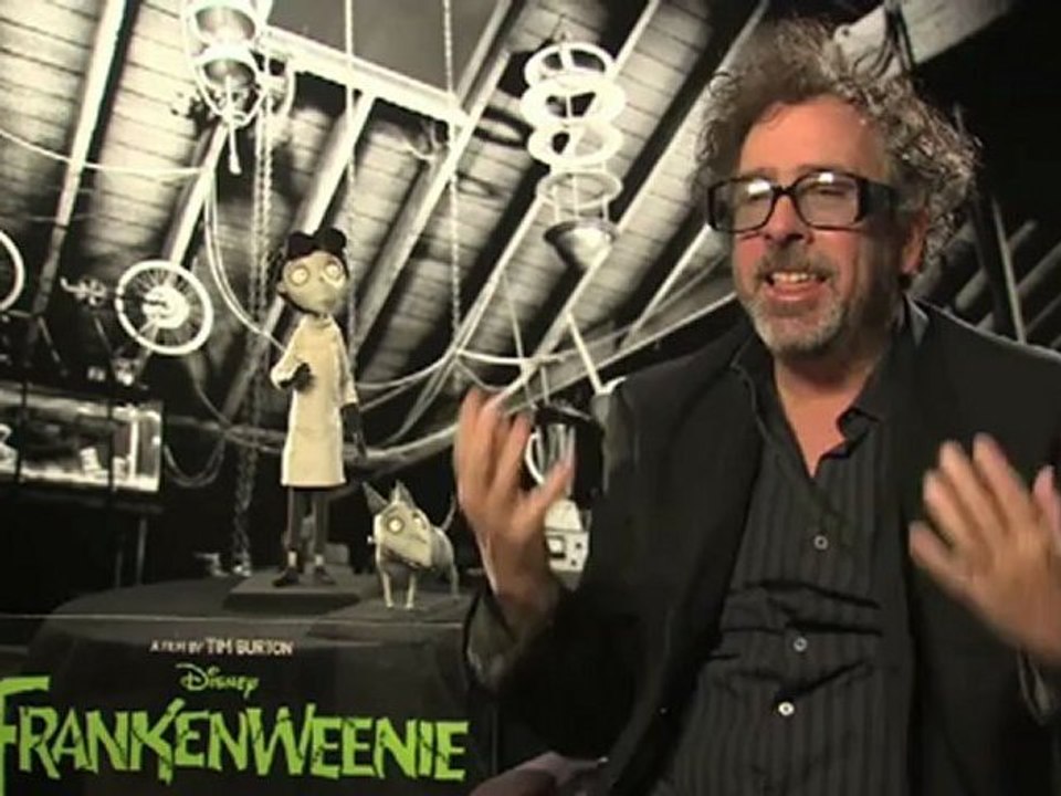 Tim Burton Interview -- Frankenweenie