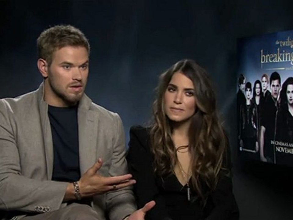 Nikki Reed And Kellan Lutz Interview -- The Twilight Saga: Breaking Dawn Part 2