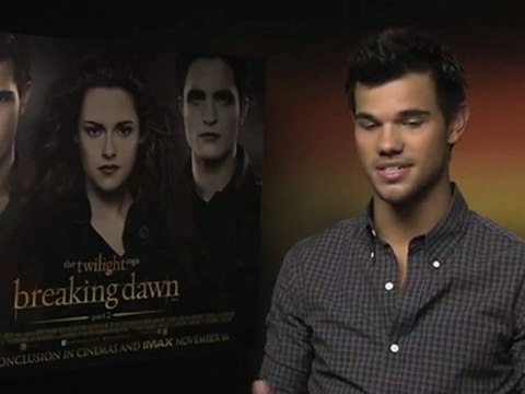 Taylor Lautner Interview The Twilight Saga: Breaking Dawn - Part 2