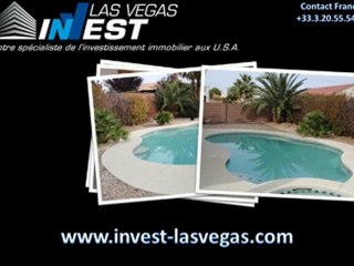 Votre villa avec piscine a Las Vegas avec www.Invest-LasVegas.com