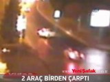 Trafik canavarı eve giderken yakaladı!