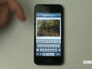 iPhone 5 video review - Facebook, Mail, FaceBook, iMessage