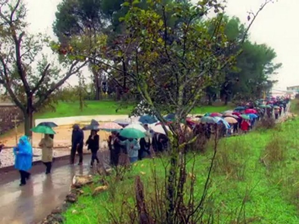 Tornada de la imatge de l'Adjutori a l'ermita de Benlloch