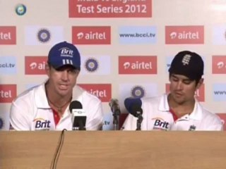K P Pietersen Post match PC 2nd test day 4 Mumbai 26 November