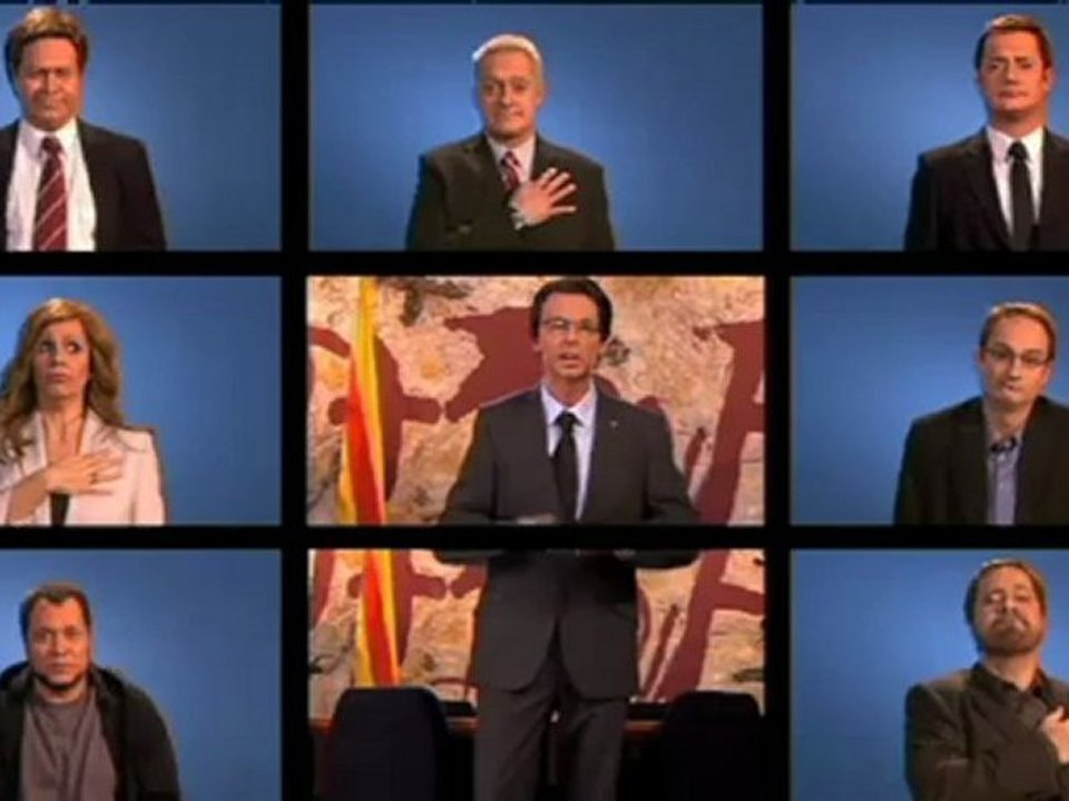 TV3 - Polònia - Mas comparteix el monòleg