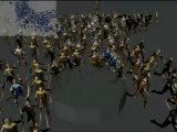 simulation de foule (crowd simulation)