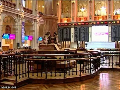 El Ibex cede un 0,54% a media sesión