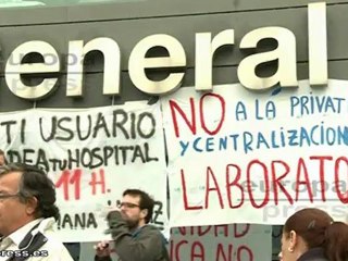 Huelga sanitaria en Madrid contra la "privatización"