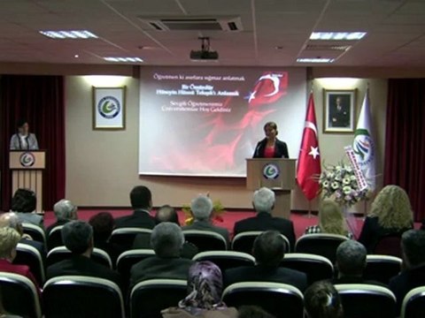 GİRESUN ÜNİVERSİTESİ REKTÖRÜ PROF. DR. AYGÜN ATTAR'IN ÖĞRETMENLER GÜNÜ KONUŞMALARI