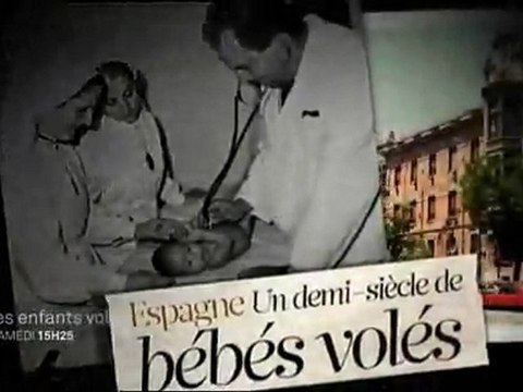 DOCUMENTAIRE LES ENFANTS VOLÉS | Samedi 1er décembre à 15H25