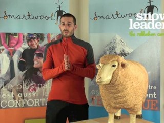 Snowleader présente le sous-vêtement Funnel Zip de Smartwool