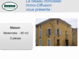 Achat Vente Maison  Bédarrides  84370 - 80 m2