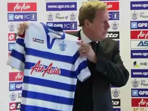 Harry Redknapp at QPR press conference: 'Beckham has texted'