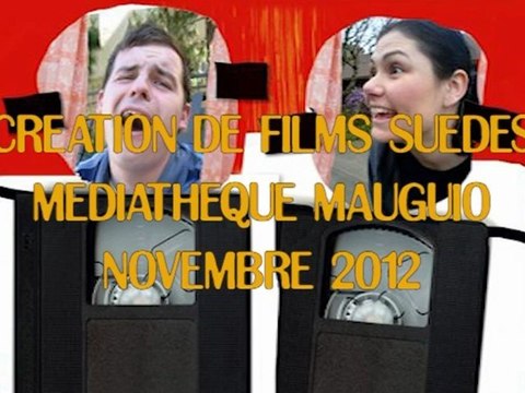 Atelier Vidéo Films Suédés à La Médiathèque Gaston Baissette Mauguio