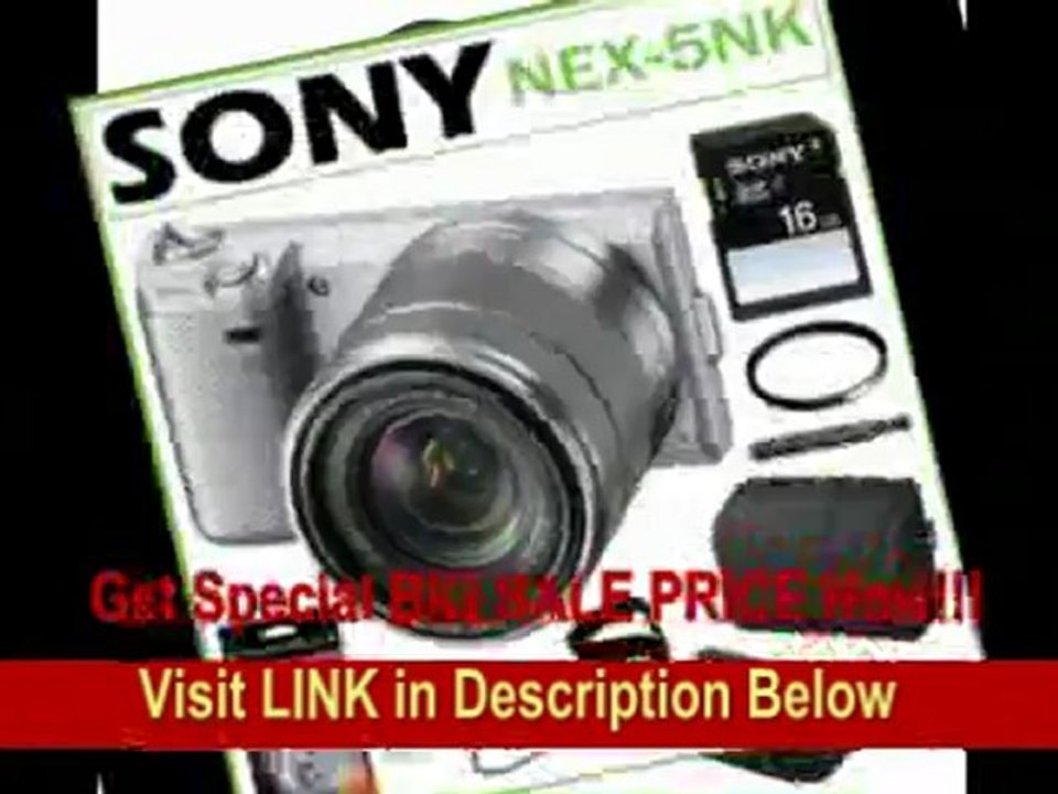[REVIEW] Sony NEX-5NK/S 16.1MP Compact Interchangeable Lens Digital Camera in Silver with 18-55mm Lens + Sony 16GB SDHC + Sony Case + Lens Filter + Accessory Kit