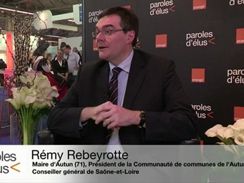 SMCL 2012 : Itv Rémy Rebeyrotte, Maire d'Autun (71) et Conseiller général de Saône-et-Loire
