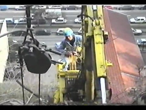Pelle araignée sur la colline de Fourvière (Lyon 1994)