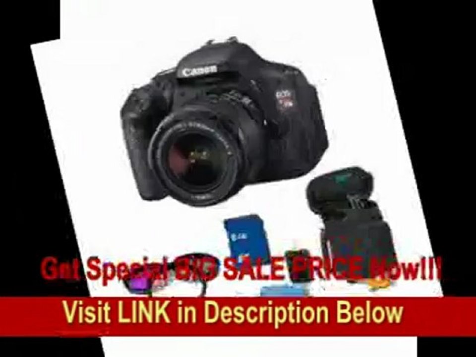 [BEST PRICE] Canon EOS Digital Rebel T3i 18MP SLR Camera 18-55mm IS PRO Kit